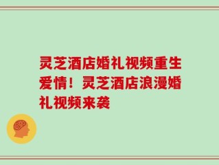 灵芝酒店婚礼视频重生爱情！灵芝酒店浪漫婚礼视频来袭