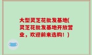 大型灵芝花批发基地(灵芝花批发基地开放营业，欢迎前来选购！)