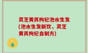 灵芝黄芪枸杞泡水生发(泡水生发新饮，灵芝黄芪枸杞自制方)