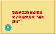娄底胡灵芝(湖南娄底女子华丽蜕变成“浩南街坊”)