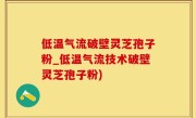 低温气流破壁灵芝孢子粉_低温气流技术破壁灵芝孢子粉)