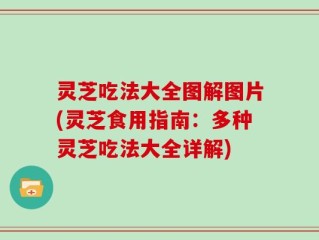 灵芝吃法大全图解图片(灵芝食用指南：多种灵芝吃法大全详解)