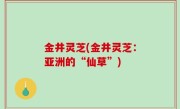 金井灵芝(金井灵芝：亚洲的“仙草”)