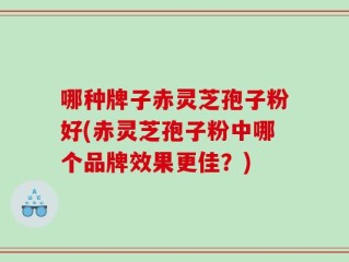 哪种牌子赤灵芝孢子粉好(赤灵芝孢子粉中哪个品牌效果更佳？)