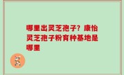 哪里出灵芝孢子？康怡灵芝孢子粉育种基地是哪里