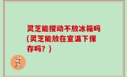 灵芝能搅动不放冰箱吗(灵芝能放在室温下保存吗？)