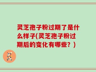 灵芝孢子粉过期了是什么样子(灵芝孢子粉过期后的变化有哪些？)