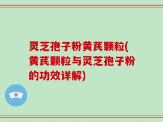 灵芝孢子粉黄芪颗粒(黄芪颗粒与灵芝孢子粉的功效详解)