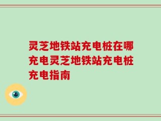 灵芝地铁站充电桩在哪充电灵芝地铁站充电桩充电指南