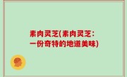 素肉灵芝(素肉灵芝：一份奇特的地道美味)