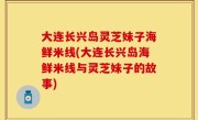 大连长兴岛灵芝妹子海鲜米线(大连长兴岛海鲜米线与灵芝妹子的故事)