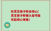 吃灵芝孢子粉会烧心(灵芝孢子粉摄入后可能引起烧心现象)