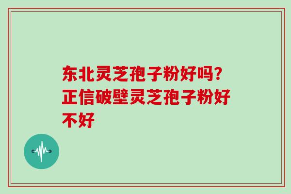 东北灵芝孢子粉好吗?正信破壁灵芝孢子粉好不好 东北灵芝孢子粉好吗?正信破壁灵芝孢子粉好不好