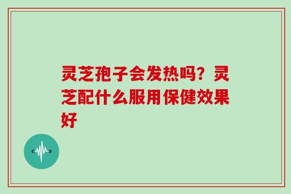灵芝孢子会发热吗?灵芝配什么服用保健效果好 灵芝孢子会发热吗?灵芝配什么服用保健效果好