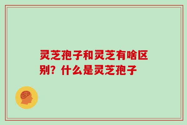 灵芝孢子和灵芝有啥区别?什么是灵芝孢子 灵芝孢子和灵芝有啥区别?什么是灵芝孢子