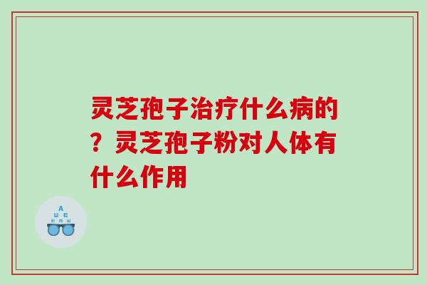 灵芝孢子什么的?灵芝孢子粉对人体有什么作用 灵芝孢子什么的?灵芝孢子粉对人体有什么作用