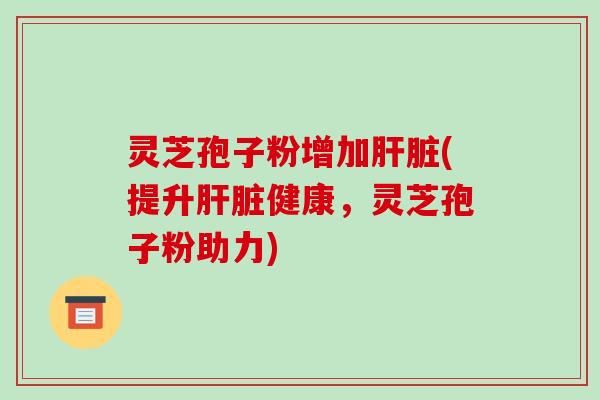 灵芝孢子粉增加(提升健康,灵芝孢子粉助力) 灵芝孢子粉增加(提升健康,灵芝孢子粉助力)