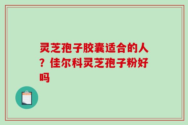 灵芝孢子胶囊适合的人?佳尔科灵芝孢子粉好吗 灵芝孢子胶囊适合的人?佳尔科灵芝孢子粉好吗