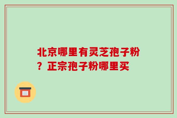 北京哪里有灵芝孢子粉?正宗孢子粉哪里买 北京哪里有灵芝孢子粉?正宗孢子粉哪里买