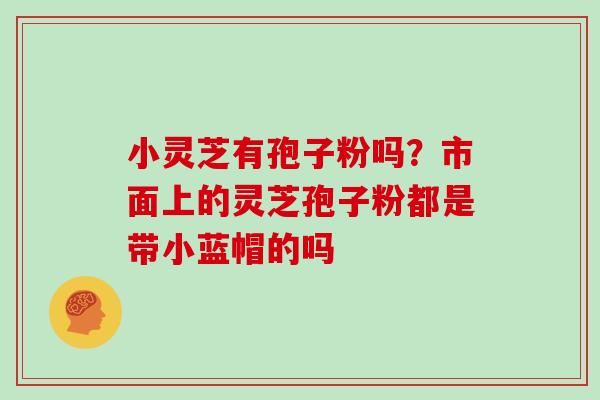小灵芝有孢子粉吗?市面上的灵芝孢子粉都是带小蓝帽的吗 小灵芝有孢子粉吗?市面上的灵芝孢子粉都是带小蓝帽的吗