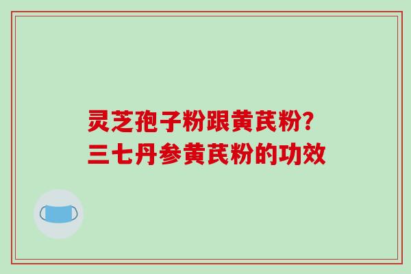 灵芝孢子粉跟黄芪粉?三七丹参黄芪粉的功效 灵芝孢子粉跟黄芪粉?三七丹参黄芪粉的功效