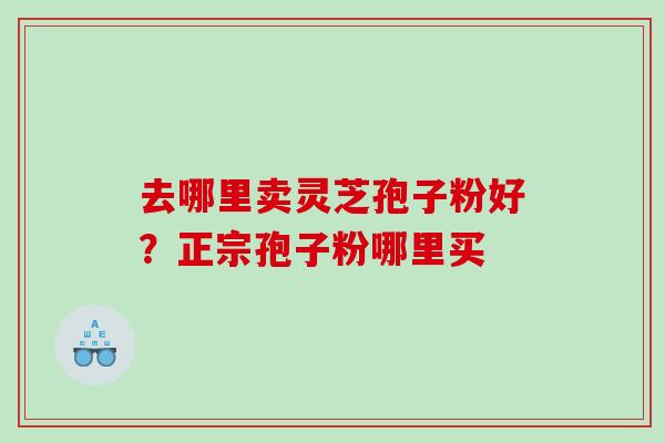 去哪里卖灵芝孢子粉好？正宗孢子粉哪里买