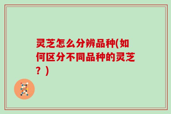 灵芝怎么分辨品种(如何区分不同品种的灵芝？)
