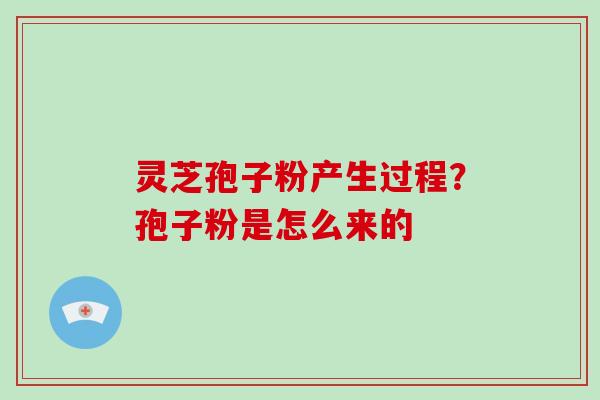 灵芝孢子粉产生过程？孢子粉是怎么来的