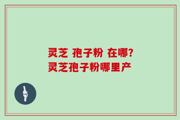 灵芝 孢子粉 在哪?灵芝孢子粉哪里产 灵芝 孢子粉 在哪?灵芝孢子粉哪里产