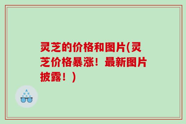 灵芝的价格和图片(灵芝价格暴涨!新图片披露!) 灵芝的价格和图片(灵芝价格暴涨!新图片披露!)