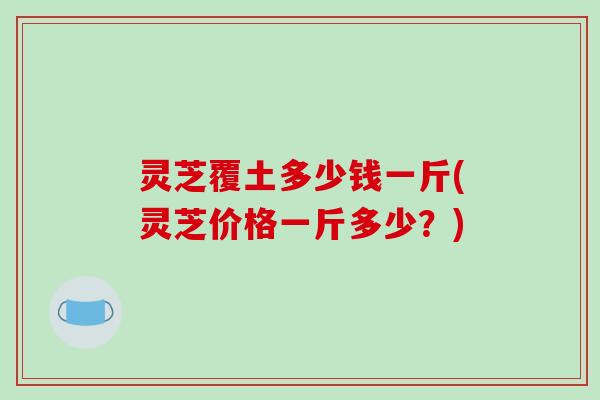 灵芝覆土多少钱一斤(灵芝价格一斤多少?) 灵芝覆土多少钱一斤(灵芝价格一斤多少?)