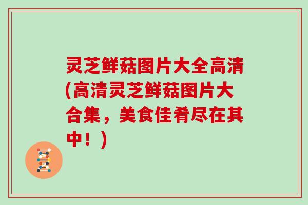 灵芝鲜菇图片大全高清(高清灵芝鲜菇图片大合集,美食佳肴尽在其中!) 灵芝鲜菇图片大全高清(高清灵芝鲜菇图片大合集,美食佳肴尽在其中!)