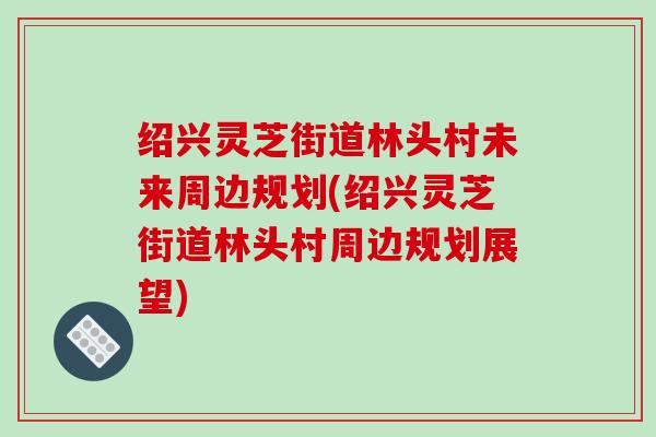 绍兴灵芝街道林头村未来周边规划(绍兴灵芝街道林头村周边规划展望)