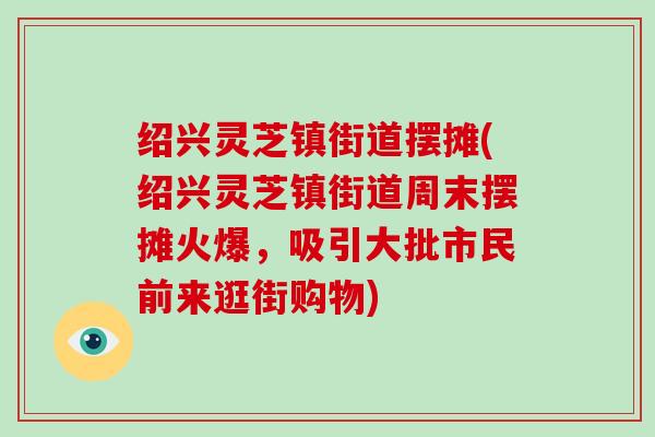 绍兴灵芝镇街道摆摊(绍兴灵芝镇街道周末摆摊火爆,吸引大批市民前来逛街购物) 绍兴灵芝镇街道摆摊(绍兴灵芝镇街道周末摆摊火爆,吸引大批市民前来逛街购物)