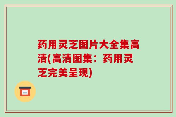 药用灵芝图片大全集高清(高清图集:药用灵芝完美呈现) 药用灵芝图片大全集高清(高清图集:药用灵芝完美呈现)