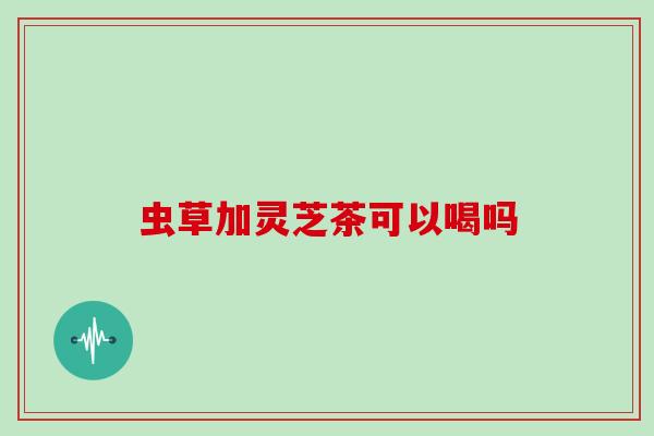 虫草加灵芝茶可以喝吗 虫草加灵芝茶可以喝吗