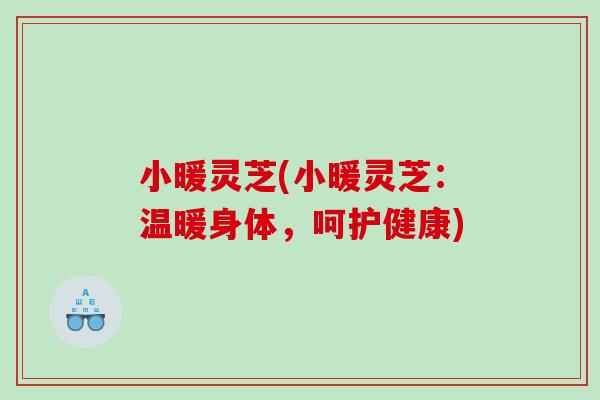 小暖灵芝(小暖灵芝：温暖身体，呵护健康)