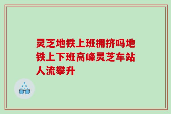灵芝地铁上班拥挤吗地铁上下班高峰灵芝车站人流攀升
