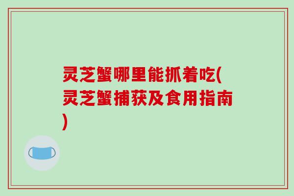 灵芝蟹哪里能抓着吃(灵芝蟹捕获及食用指南)