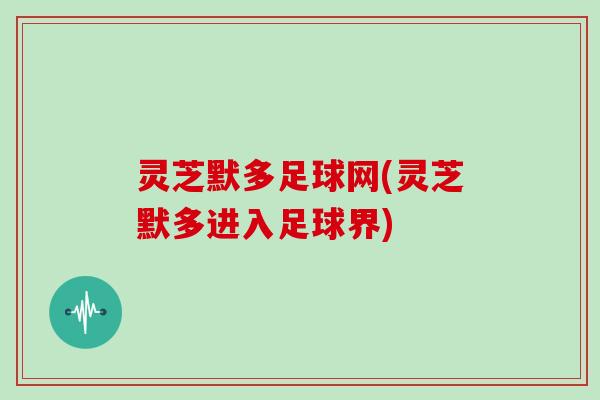 灵芝默多足球网(灵芝默多进入足球界)