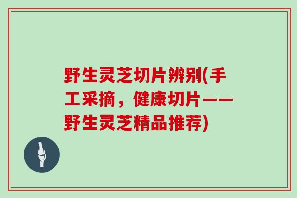 野生灵芝切片辨别(手工采摘，健康切片——野生灵芝精品推荐)