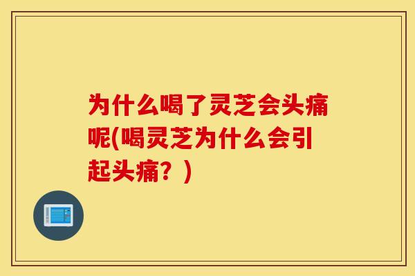 为什么喝了灵芝会头痛呢(喝灵芝为什么会引起头痛？)