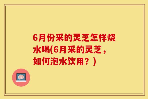 6月份采的灵芝怎样烧水喝(6月采的灵芝，如何泡水饮用？)