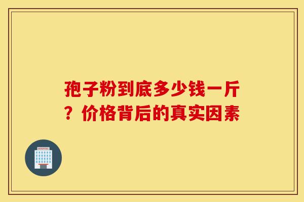 孢子粉到底多少钱一斤？价格背后的真实因素